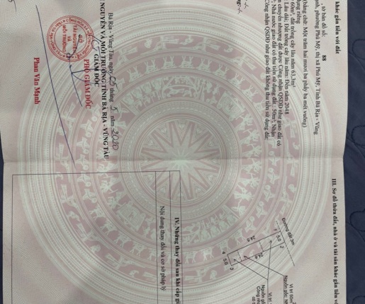 Bán lô đất Phường Phú Mỹ