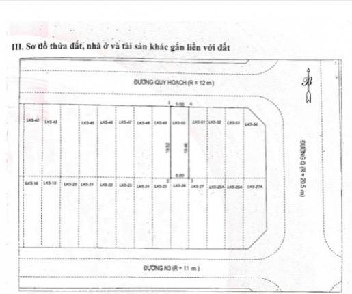 Bán lô đất khu phố Vạn Hạnh